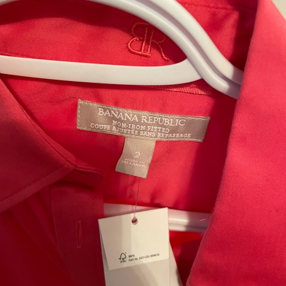 NWT Banana Republic dress shirt - Picture 2 of 4